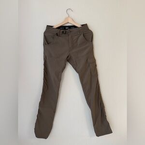 Prana Olive Brown Cargo Pants